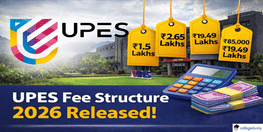 UPES Fee Structure 2026 Released